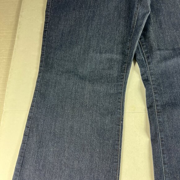 Not Your Daughters Jean Women Plus 39x31* Teresa Trouser Dark Blue Denim Tag 18W - Picture 4 of 16